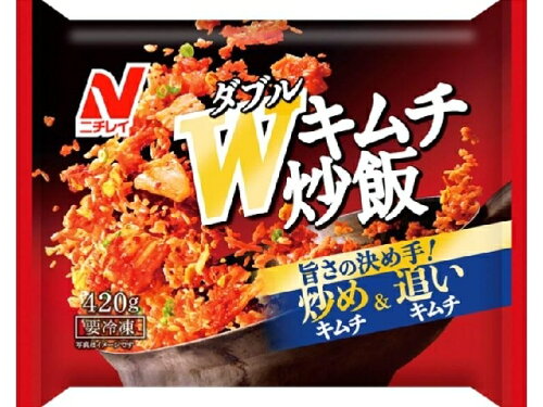 JAN 4902130106460 ニチレイフーズ Wキムチ炒飯 株式会社ニチレイフーズ 食品 画像