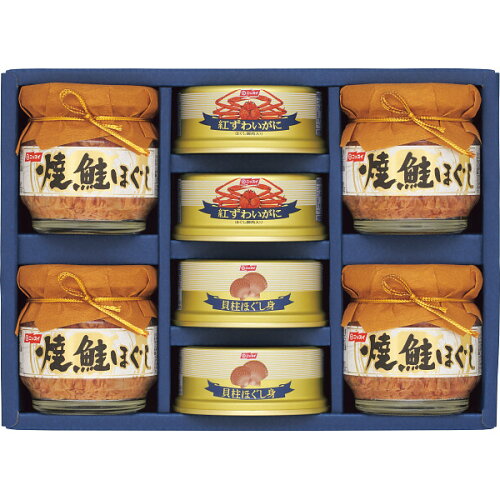 JAN 4902150129531 ニッスイ 水産缶＆焼鮭瓶詰詰合せ SD－40C 株式会社ニッスイ 食品 画像