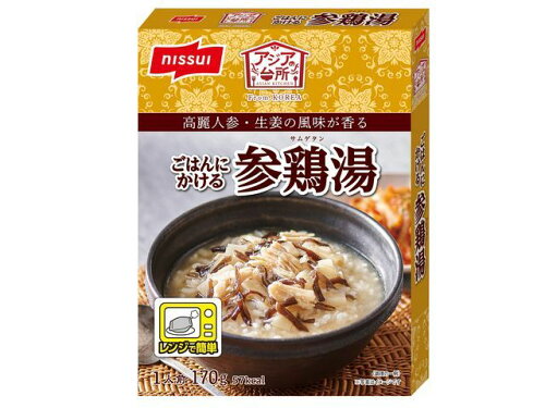 JAN 4902150131305 日本水産 アジアの台所　ごはんにかける参鶏湯　１７０ｇ 株式会社ニッスイ 食品 画像