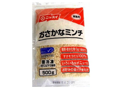 JAN 4902150254783 日本水産 ＭＳＣおさかなミンチ　５００ｇ 日本水産株式会社 食品 画像