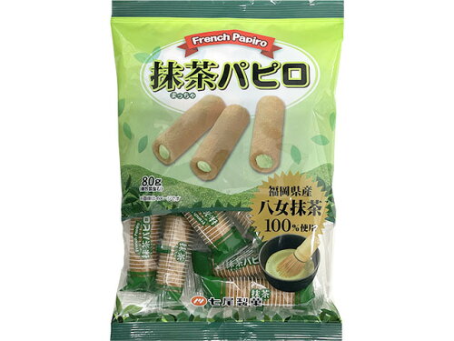 JAN 4902156070509 七尾製菓 フレンチ抹茶パピロ 80g 株式会社七尾製菓 スイーツ・お菓子 画像