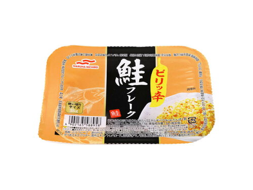 JAN 4902165588958 あけぼの ピリッ辛さけフレーク トレー 35g マルハニチロ株式会社 食品 画像