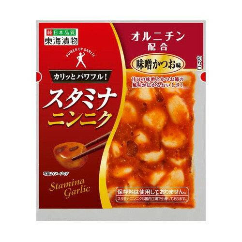 JAN 4902175345497 スタミナニンニク 味噌かつお味(65g) 東海漬物株式会社 食品 画像