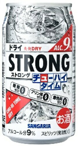 JAN 4902179017123 サンガリア ストロング チューハイタイム ゼロ ドライ 350ml 株式会社日本サンガリアベバレッジカンパニー ビール・洋酒 画像