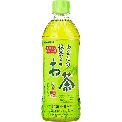 JAN 4902179116444 サンガリア あなたの抹茶入りお茶(500ml*24本入) 株式会社日本サンガリアベバレッジカンパニー 水・ソフトドリンク 画像