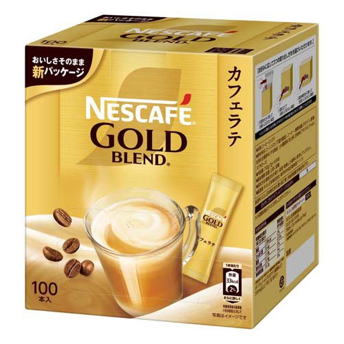 JAN 4902201414784 ネスカフェ ゴールドブレンド コーヒーミックススティック(100本入) ネスレ日本株式会社 水・ソフトドリンク 画像