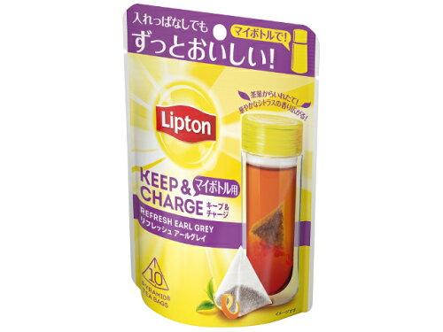 JAN 4902203523729 キーコーヒー リプトン　キープ＆チャージ　アールグレイ　１０Ｐ エカテラ・ジャパン株式会社 水・ソフトドリンク 画像