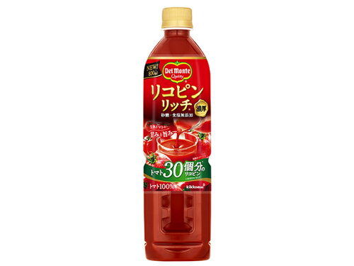 JAN 4902204003749 キッコーマン リコピンリッチ トマト飲料 800ml 日本デルモンテ株式会社 水・ソフトドリンク 画像