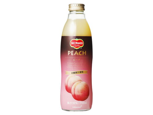 JAN 4902204432983 キッコーマン ピーチ30％ 750ml 日本デルモンテ株式会社 水・ソフトドリンク 画像