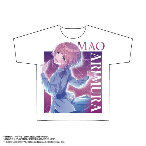 JAN 4902273193914 学園アイドルマスター 両面フルグラフィックTシャツ 有村麻央 あみあみ 大網株式会社 レディースファッション 画像