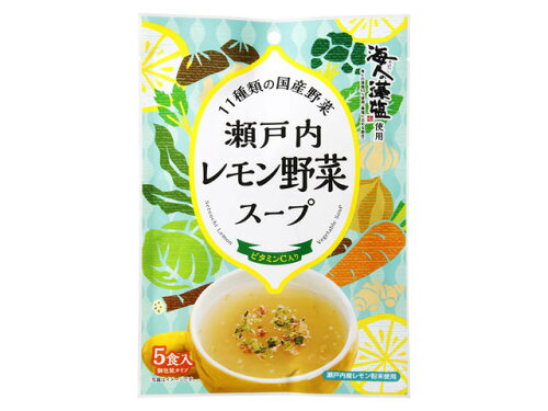 JAN 4902362096386 ニットーリレー 瀬戸内レモン野菜スープ 5袋 日東食品工業株式会社 食品 画像