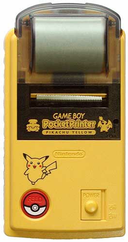 JAN 4902370503678 GB用 ポケットプリンタ ピカチュウイエロー GAMEBOY COLOR 任天堂株式会社 テレビゲーム 画像