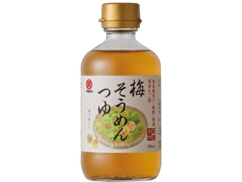 JAN 4902377140098 日本丸天醤油 梅そうめんつゆ ストレート 300ml 日本丸天醤油株式会社 食品 画像