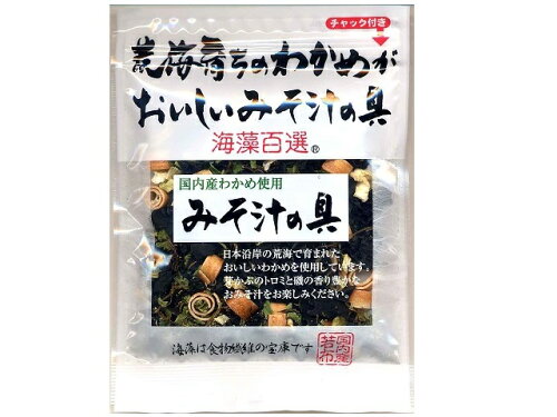 JAN 4902378081635 ヤマナカフーズ 海藻百選 国内産わかめ使用みそ汁の具 18g ヤマナカフーズ株式会社 食品 画像