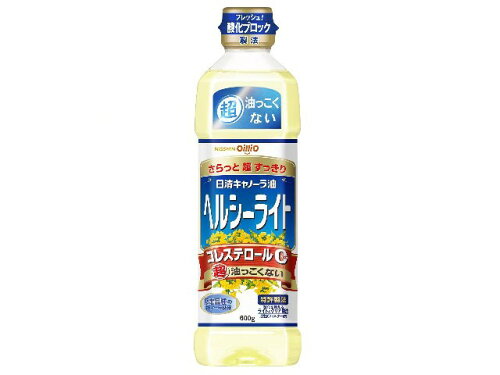 JAN 4902380168461 日清オイリオグループ 日清キャノーラ油ヘルシーライト　６００ｇＰＥＴ 日清オイリオグループ株式会社 食品 画像