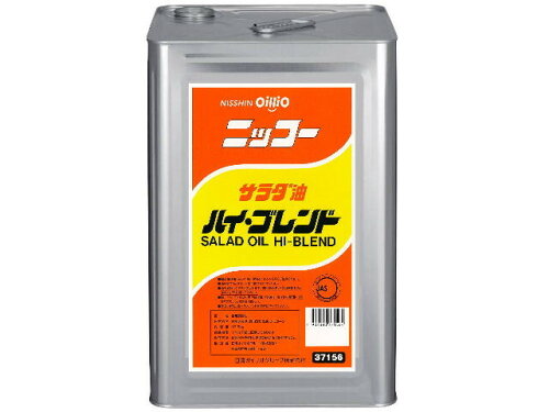 JAN 4902380371564 日清オイリオグループ ニッコーサラダ油ＨＢ　１６．５Ｋ缶 日清オイリオグループ株式会社 食品 画像