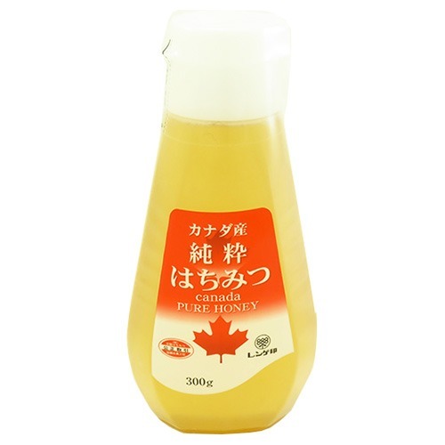 JAN 4902395262680 レンゲ印 カナダ産純粋はちみつ(300g) 日本蜂蜜株式会社 食品 画像