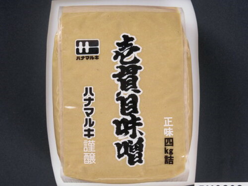 JAN 4902401160412 ハナマルキ 壱貫目味噌4kg ハナマルキ株式会社 食品 画像