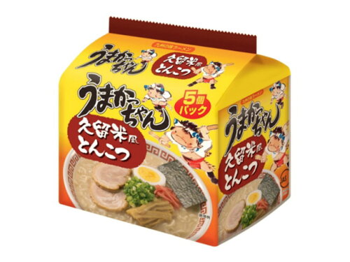 JAN 4902402835074 うまかっちゃん 久留米風とんこつ 5個パック(470g) ハウス食品株式会社 食品 画像