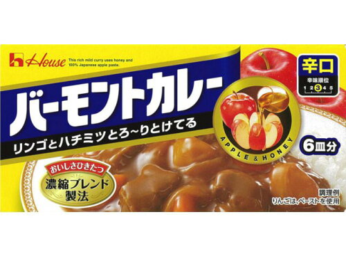 JAN 4902402853856 ハウス食品 １１５Ｇ　バーモントカレー　辛口 ハウス食品株式会社 食品 画像