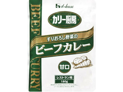 JAN 4902402903889 ハウス食品 １８０ｇカリー厨房　すりおろし野菜のビーフカレー ハウス食品株式会社 食品 画像