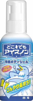 JAN 4902407023070 どこでもアイスノン 冷感ボディジェル(65g) 白元アース株式会社 美容・コスメ・香水 画像