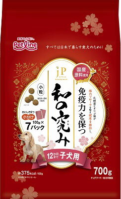 JAN 4902418002651 JPスタイル 和の究み 小粒 12か月まで子犬用(700g) ペットライン株式会社 ペット・ペットグッズ 画像