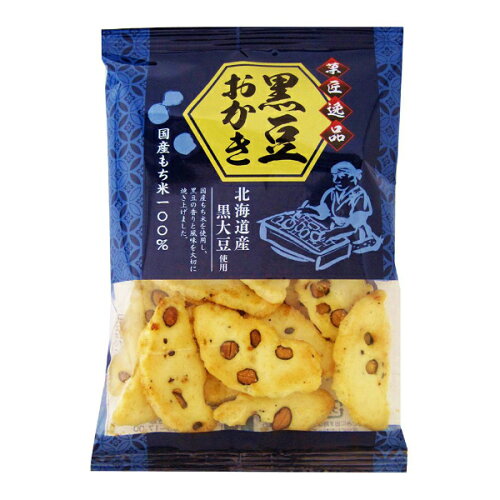 JAN 4902451160929 北越 菓匠逸品 黒豆おかき 40g 株式会社北越 スイーツ・お菓子 画像