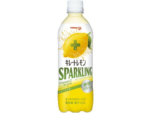 JAN 4902471030172 ポッカ キレートレモン スパークリング ペット 500ml ポッカサッポロフード&ビバレッジ株式会社 水・ソフトドリンク 画像