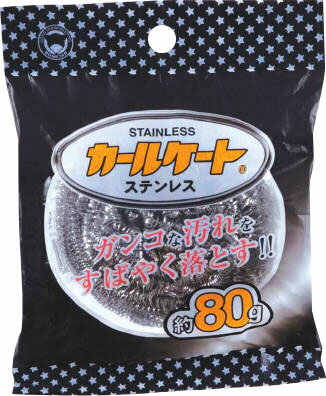 JAN 4902493211382 カールケート ステンレスたわし 80g(1コ入) ボンスター販売株式会社 日用品雑貨・文房具・手芸 画像