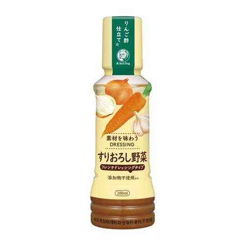 JAN 4902551423337 ブルドック 素材を味わうドレッシング すりおろし野菜(200ml) ブルドックソース株式会社 食品 画像