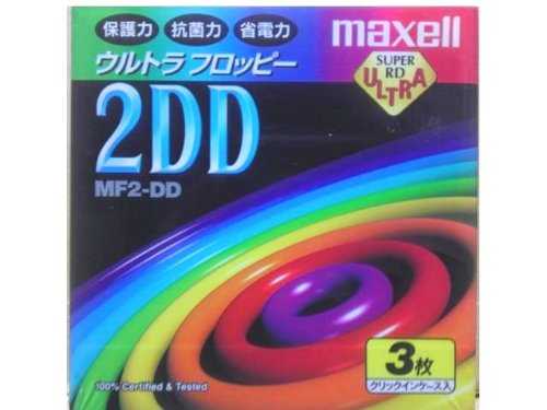 JAN 4902580312138 maxell 3.5インチ フロッピー MF2-DD.B3P マクセル株式会社 パソコン・周辺機器 画像