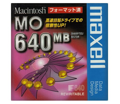 JAN 4902580318239 maxell  MOディスク MA-M640.MAC.B1P マクセル株式会社 パソコン・周辺機器 画像