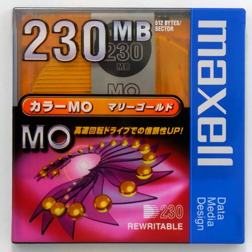 JAN 4902580318376 maxell MOディスク MA-M230(OR)B1P マクセル株式会社 パソコン・周辺機器 画像