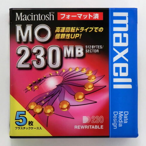 JAN 4902580318420 maxell MOディスク MA-M230.MAC.B5P マクセル株式会社 パソコン・周辺機器 画像