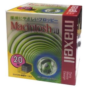 JAN 4902580320560 maxell フロッピーディスク MFHDMAC.C20P マクセル株式会社 パソコン・周辺機器 画像