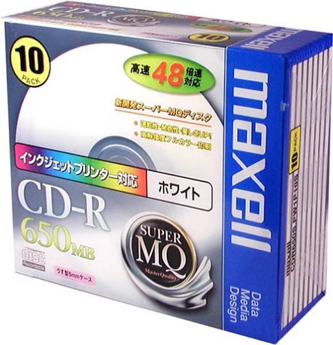 JAN 4902580347901 maxell データ用 CD-R CDR650S.PW1P10S マクセル株式会社 TV・オーディオ・カメラ 画像