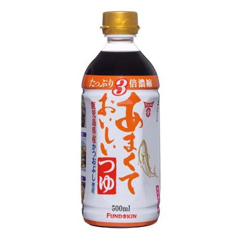 JAN 4902581022142 フンドーキン あまくておいしいつゆ(500mL) フンドーキン醤油株式会社 食品 画像