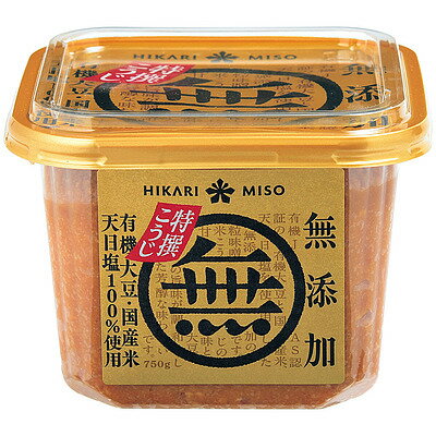 JAN 4902663009658 ひかり味噌 マル無 特選こうじ 750g ひかり味噌株式会社 食品 画像