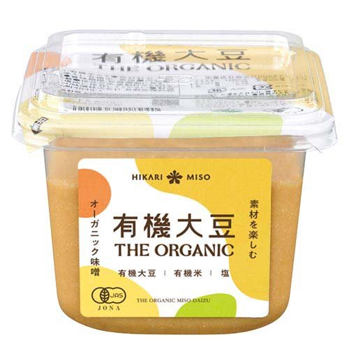 JAN 4902663018940 ひかり味噌 THE ORGANIC 有機大豆 400g ひかり味噌株式会社 食品 画像