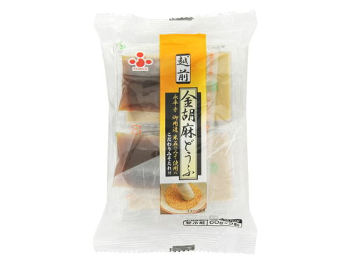 JAN 4902678103235 ふじや食品 越前 金胡麻どうふ 60gX2個 株式会社ふじや食品 食品 画像