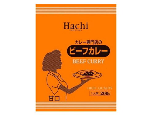 JAN 4902688241217 ハチ食品 カレー専門店のビーフカレー　甘口 ハチ食品株式会社 食品 画像