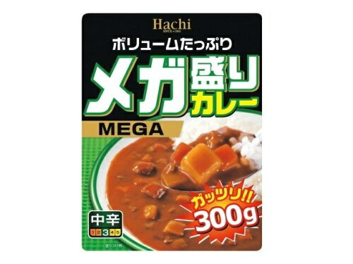 JAN 4902688242351 ハチ食品 メガ盛りカレー　中辛 ハチ食品株式会社 食品 画像