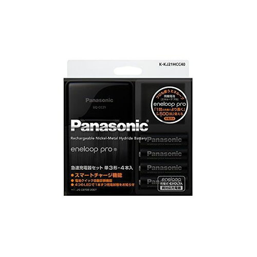 JAN 4902704332691 Panasonic エネループ 急速充電器セット K-KJ21HCC40 パナソニックオペレーショナルエクセレンス株式会社 スマートフォン・タブレット 画像