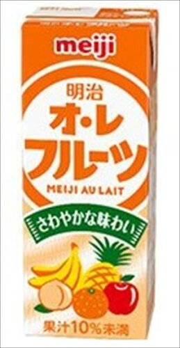 JAN 4902705102149 明治 オ・レ フルーツ 200ml 株式会社明治 水・ソフトドリンク 画像