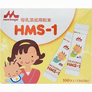 JAN 4902720103077 母乳添加用粉末HMS-1 80g 0.8g×100包 森永乳業株式会社 キッズ・ベビー・マタニティ 画像