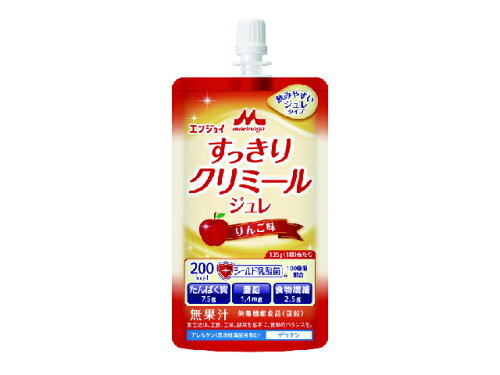 JAN 4902720145404 クリニコ エンジョイ すっきりクリミール ジュレ りんご味 135g 森永乳業株式会社 ダイエット・健康 画像