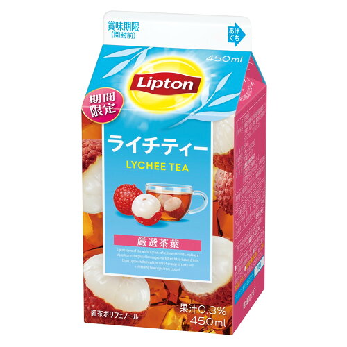 JAN 4902720161244 森永乳業 リプトン ライチティー 森永乳業株式会社 水・ソフトドリンク 画像