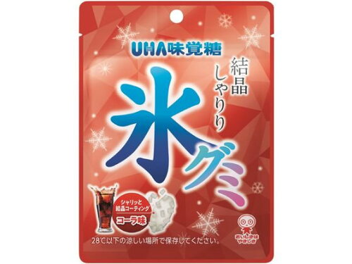 JAN 4902750765207 UHA味覚糖 氷グミ コーラ味 40g ユーハ味覚糖株式会社 スイーツ・お菓子 画像