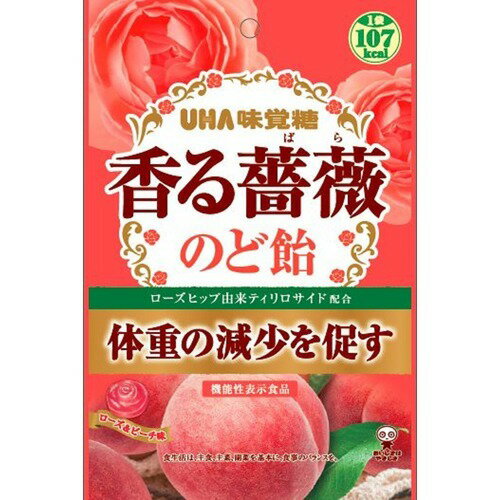 JAN 4902750893429 香る薔薇のど飴(60g) ユーハ味覚糖株式会社 スイーツ・お菓子 画像